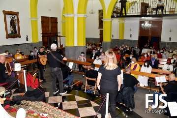 Concierto navideño en el templo de Lomo Magullo/Francisco Javier Santana.